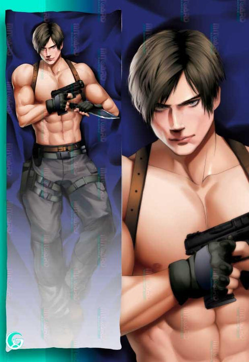 Leon Scott Kennedy V4 Body pillow case RESIDENT EVIL Mitgard-Knight